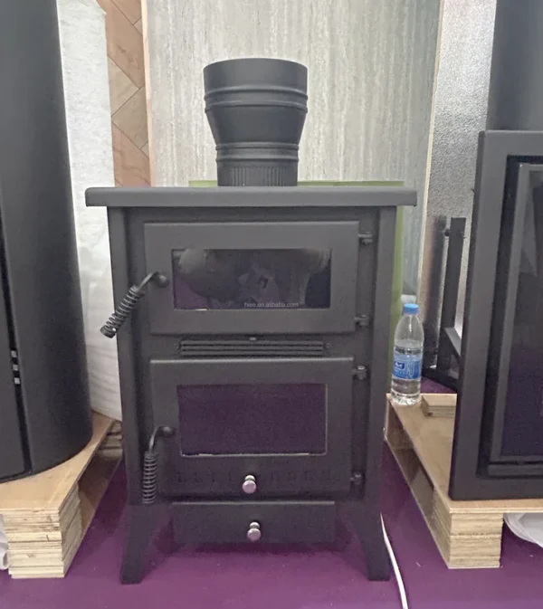 Design Wood Burning Stove, Steel, SO-10 - view 5