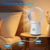 Desk Fan, 23ft/s, 30/60/90°, 8Timer - view 6