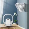 Desk Wall Fan, Electric, Plastic