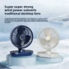 Desktop Small Fan, Portable, USB, Brushless, 5-Speed - view 2