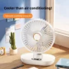 Desktop Small Fan, Portable, USB, Brushless, 5-Speed - view 5