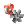 Diameter Axial Fan, 150-2000, Aluminum