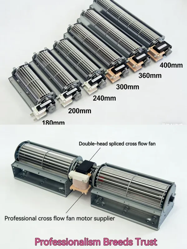 Diameter Tangential Radial Fan, 240, AC 220V~240V, Aluminum - view 6