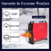 Diesel Air Parking Heater, 12V, 5KW, LCD - view 3