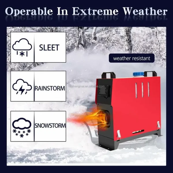 Diesel Air Parking Heater, 12V, 5KW, LCD - view 3