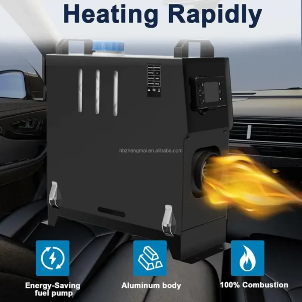 Diesel Air Parking Heater, 12V, 5KW, LCD - view 4