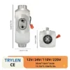 Diesel Heater, 220V, 12V, 24V, 2KW - view 3