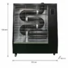 Diesel Infrared Heater, Portable, 220 V, 15KW(20.12hp) - view 2