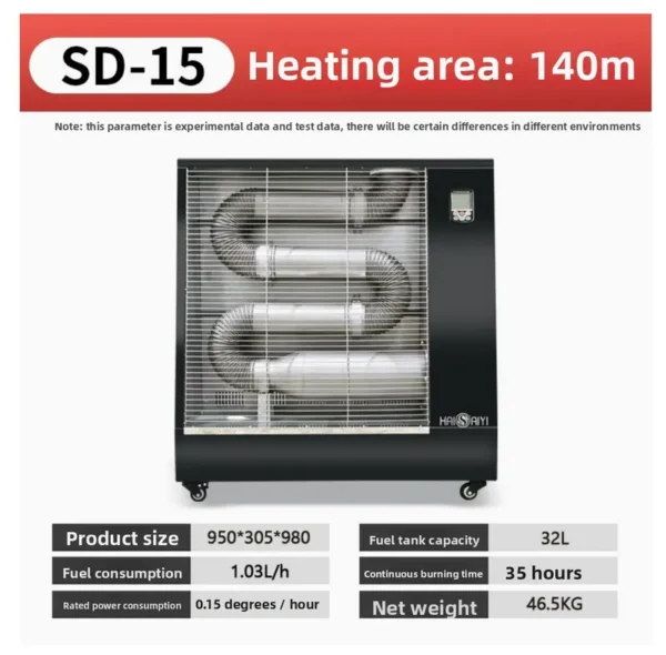 Diesel Kerosene Heater, 220 V, customize - view 6