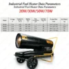 Diesel Kerosene Pump, Portable, Stainless, Steel, 50kW - view 2