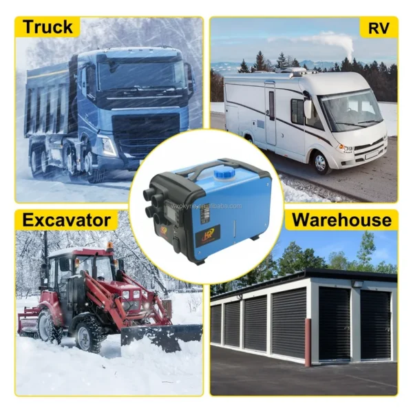 Diesel Parking Heater, 5kW, 8kW, 12V, 24V - view 5