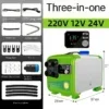 Diesel Parking Heater, C40, 12V/24V/220V, 5000W - view 6
