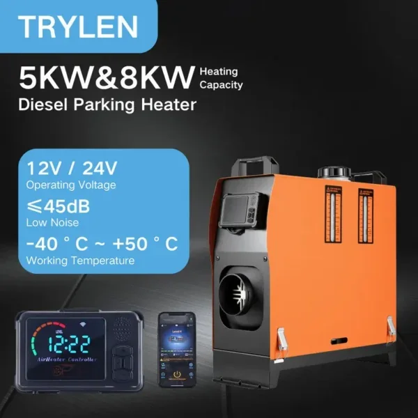 Diesel Truck Air Heater, 2kw, 5kw, 8kw, 12v