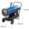 Dieselkerosene Forced Air Heater, 30KW, Portable - view 5