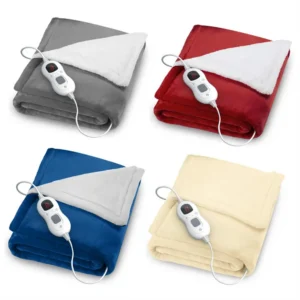 Digital Heated Electrical Blanket, 100% Polyester