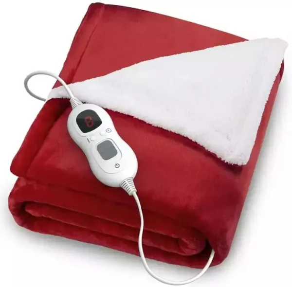 Digital Heated Electrical Blanket, 100% Polyester - view 6