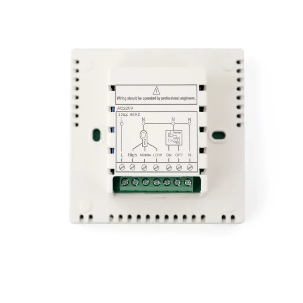 Digital Thermostat for Fan, 230V, 230VAC, FCU Thermostat - view 3