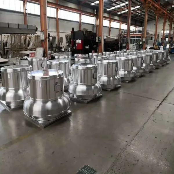 Direct Drive Exhaust Fan, Steel, Centrifugal, Roof, Stainless - view 5