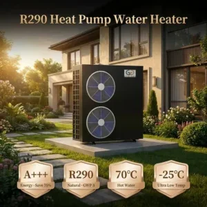 Direct Drive Heat Pump, R290, HVAC, APP, GTGLOBE