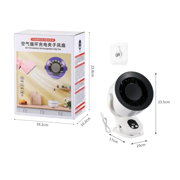 Direct Plugging Power Fan, USB, 15%-100% - view 6