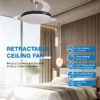 Direct Retractable Ceiling Fan, 3CCT, BLDC