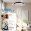 Direct Retractable Ceiling Fan, 3CCT, BLDC - view 2