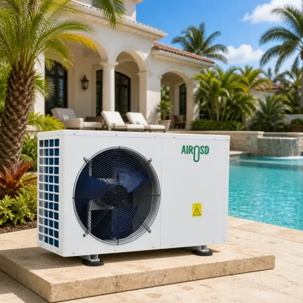 Discharge Pool Heat Pump, 8KW, R32, Inverter - view 2