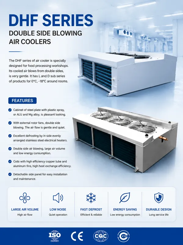 Discharge Stainless Steel Evaporator, DHF, Aluminum Alloy - view 2