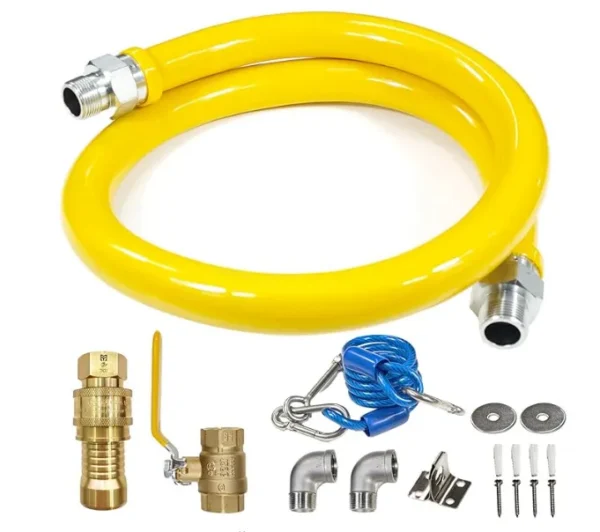 Disconnect Gas Valve, CSA, Iron steel, Welded - view 2
