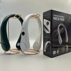 Display Neck Fan, 1200mAh, Portable
