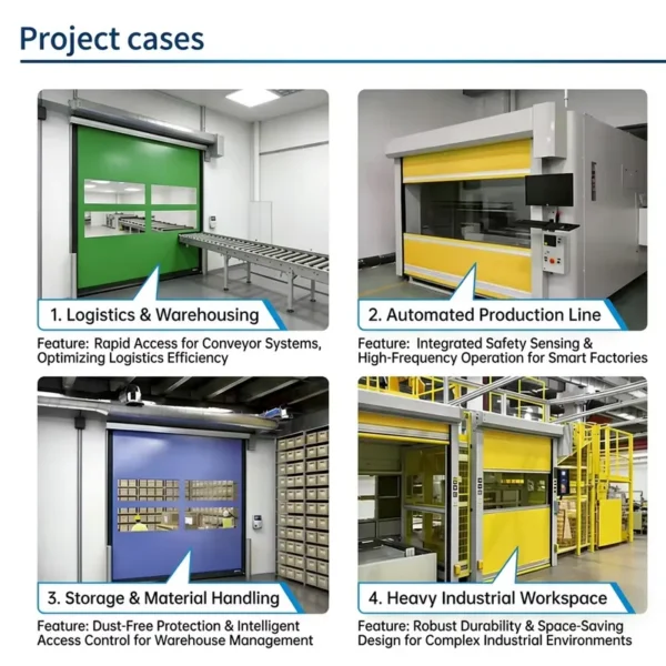 Door Food Grade Freezer, PVC, Warehouse Door - view 4