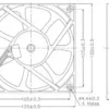 Double Ball Bearing, 12038, 12V, Axial - view 5
