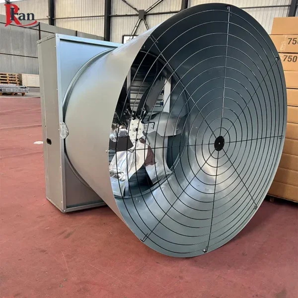 Double-door Cone Exhaust Fan, 220/380V, Stainless Steel