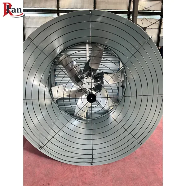 Double-door Cone Exhaust Fan, 220/380V, Stainless Steel - view 2