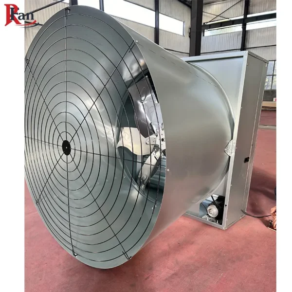 Double-door Cone Exhaust Fan, 220/380V, Stainless Steel - view 5