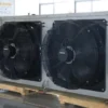 Double Fan, Electric, Stainless Steel