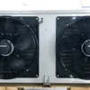 Double Fan, Electric, Stainless Steel - view 2