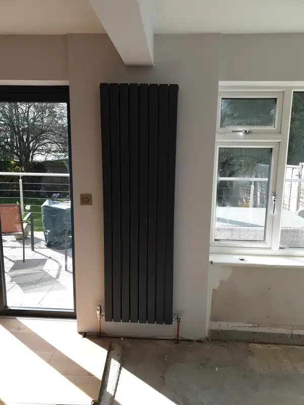 Double Flat Panel, 1600x408mm, Steel - view 3