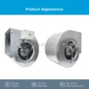 Double Inlet Ball Bearing, 230/400V, 50/60Hz, 1355W, 2.3A - view 4