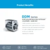 Double Inlet Ball Bearing, 230/400V, 50/60Hz, 1355W, 2.3A - view 6