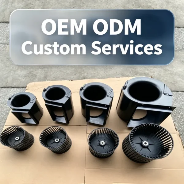 Double-inlet Plastic Centrifugal Impeller, ISO