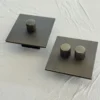 Double Knob Dimmer Fan, 250V, 300W, 10A, Wall - view 2