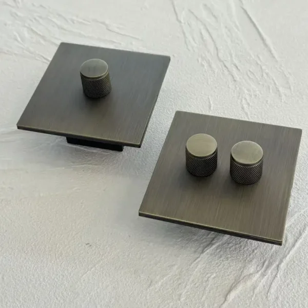 Double Knob Dimmer Fan, 250V, 300W, 10A, Wall - view 5