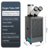Double Outlet Mobile Air Cooler for Offices, GMCC Compressor, DC Fan - view 2