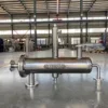 Double Pipe Heat Exchanger, 220v, Stainless Steel
