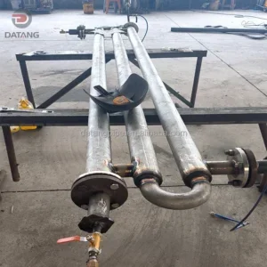 Double Pipe Heat Exchanger, Stainless, Steel