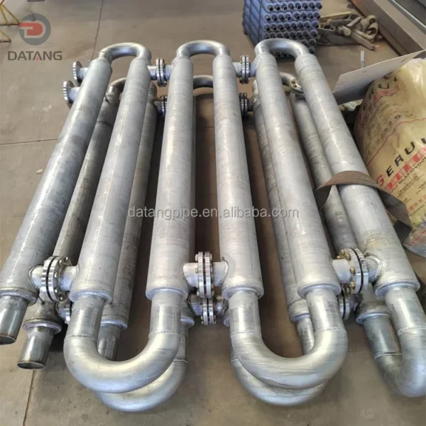 Double Pipe Heat Exchanger, Stainless, Steel - view 3