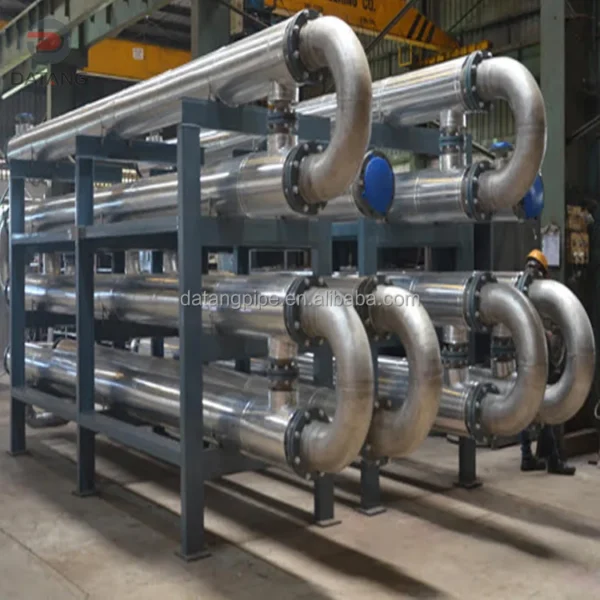 Double Pipe Heat Exchanger, Stainless, Steel - view 5