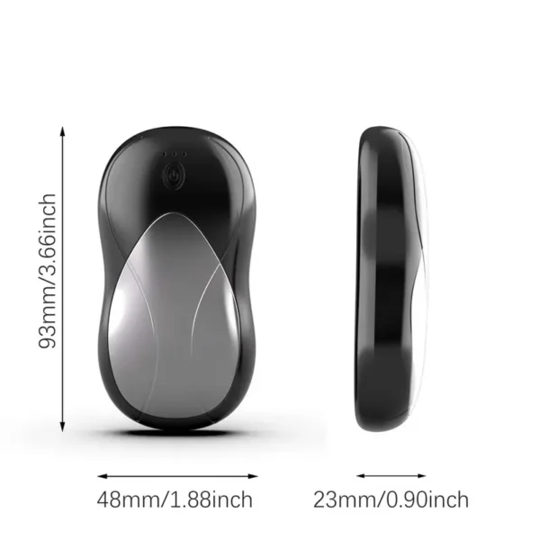 Double-sided Heating Hand Warmer, 6000mAh, USB