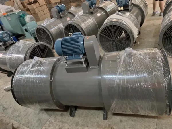 Drive Bifurcated Axial Fan, 355mm, 220V, 380V, FREE - view 3